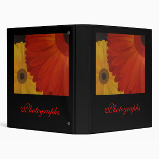 Gerbera Daisies Album from Original Oil Painting 3 Ring Binder