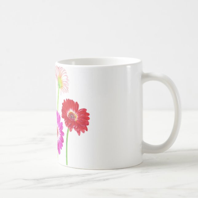 Gerbera Daisies Coffee Mug (Right)