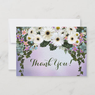Gerbera Daisies Swag Note Card