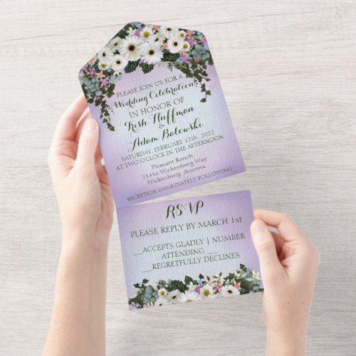 Gerbera Daisies Swag Wedding