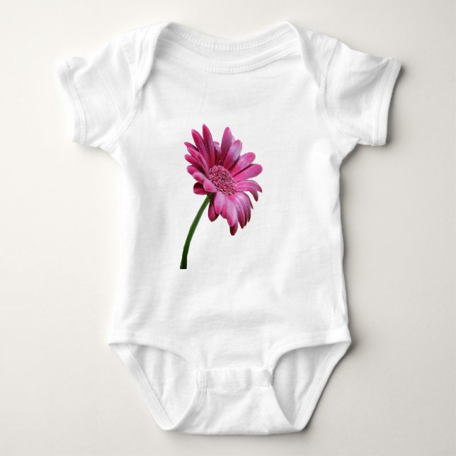 Gerbera Daisy Baby T-Shirt Baby Bodysuit (Front)