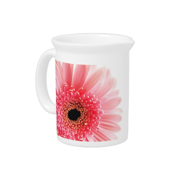 Gerbera Daisy  Beverage Pitcher (Left)