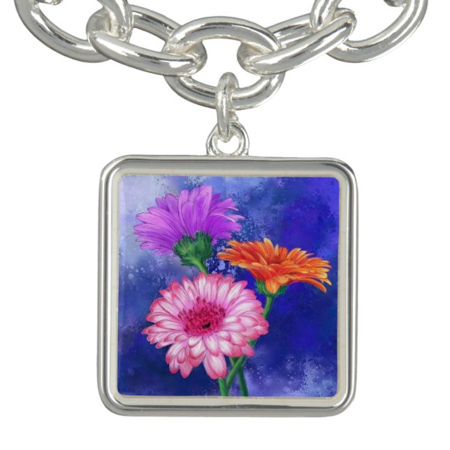 Gerbera Daisy Bracelet (Design)