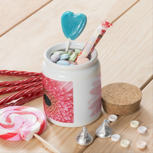 Gerbera Daisy  Candy Jar (In Situ)