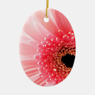 Gerbera daisy ceramic ornament