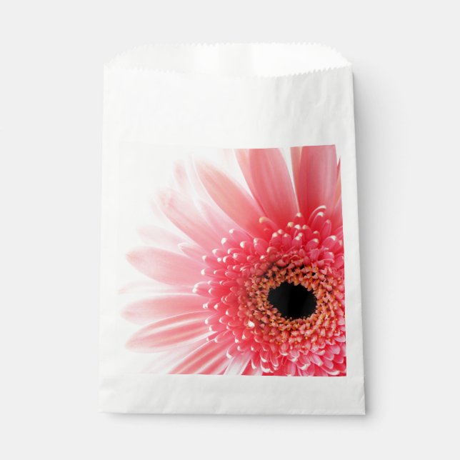 Gerbera Daisy  Favor Bag (Front)