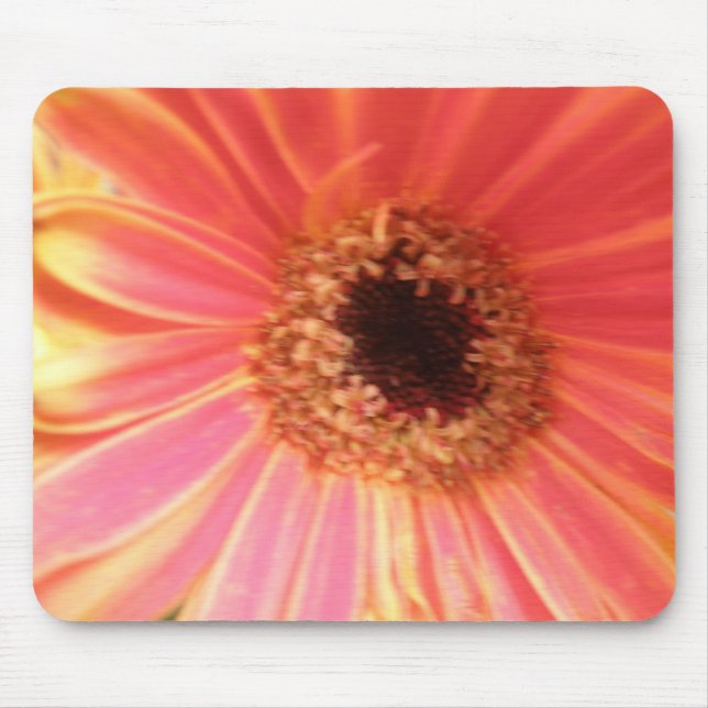 Gerbera Daisy Flower Mousepad (Front)
