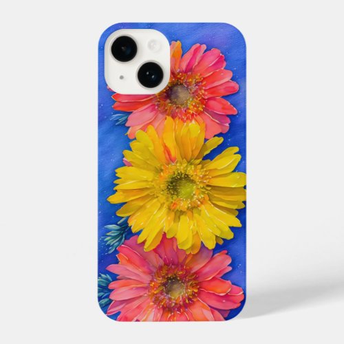 Gerbera Daisy Flowers Art Phone Case