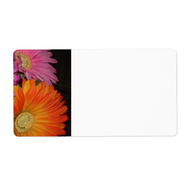 Gerbera Daisy Garden Label (Front)