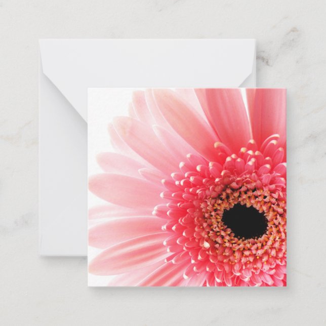 Gerbera Daisy   Note Card (Front)