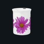 Gerbera Daisy Pitcher<br><div class="desc">While white and yellow daisies are the most common, the Gerbera Daisy which comes in several colors is quite beautiful. It makes a lovely pitcher. You can resize the images and add a caption to customize it.</div>