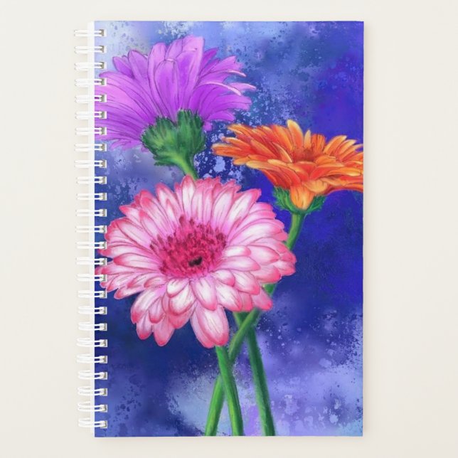 Gerbera Daisy Planner (Front)