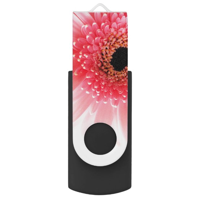 Gerbera Daisy Poster Flash Drive (Front Vertical)