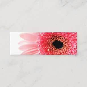 Gerbera Daisy Poster Loyalty Card