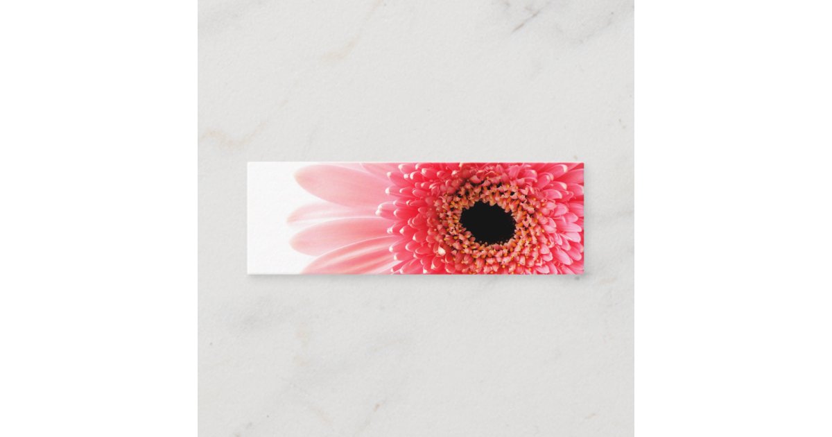 Gerbera Daisy Poster Loyalty Card | Zazzle