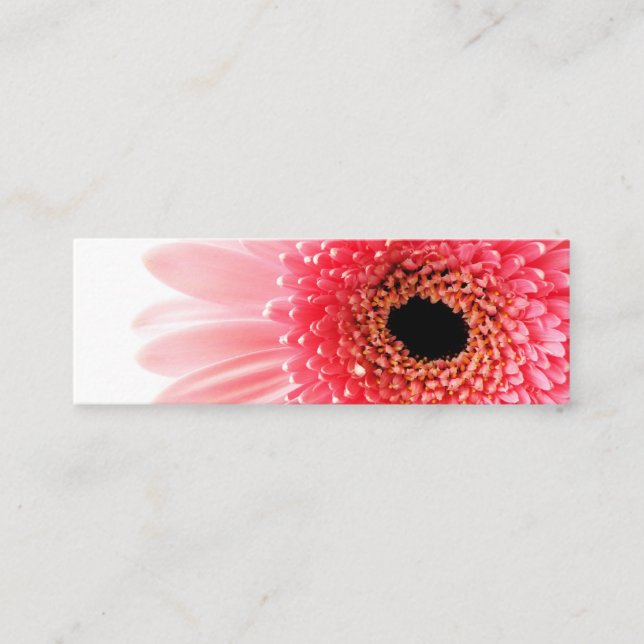 Gerbera Daisy Poster Loyalty Card (Front)