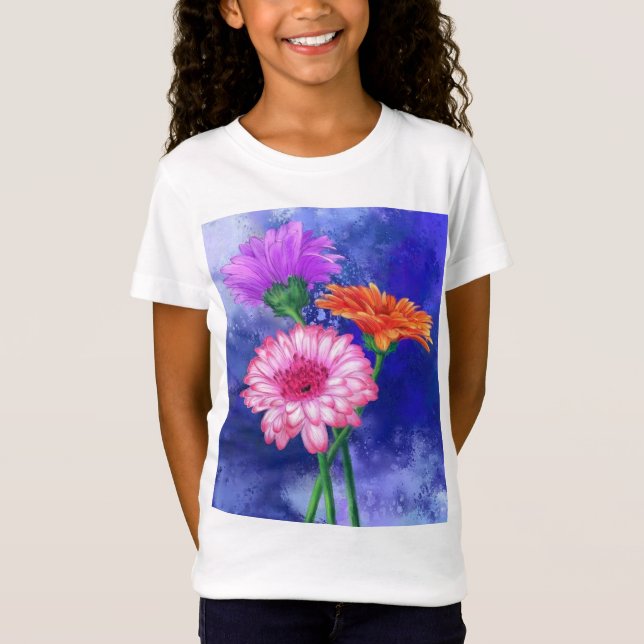 Gerbera Daisy T-Shirt (Front)