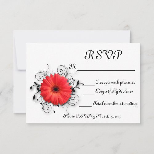 Gerbera Daisy Theme Custom Announcement