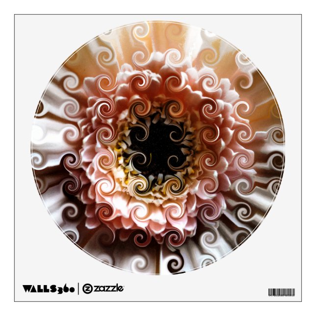 GERBERA DAISY WALL DECAL (Front)