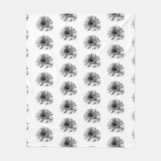 Gerbera Fleece Blanket (Front)