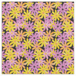 Gerbera flowers pattern, background fabric