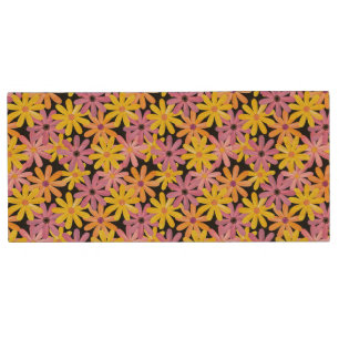 Gerbera flowers pattern, background wood USB flash drive