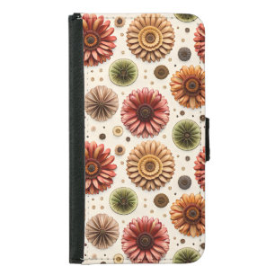 Gerbera Galore Samsung Galaxy S5 Wallet Case