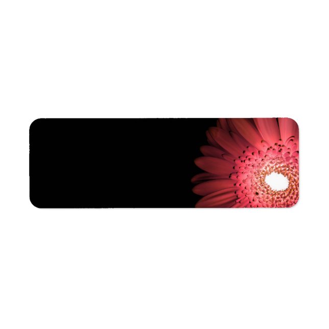 Gerbera Label (Front)