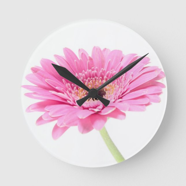 Gerbera wall clock (Front)