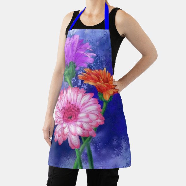Gerberas Apron Beautiful Flowers (Insitu)
