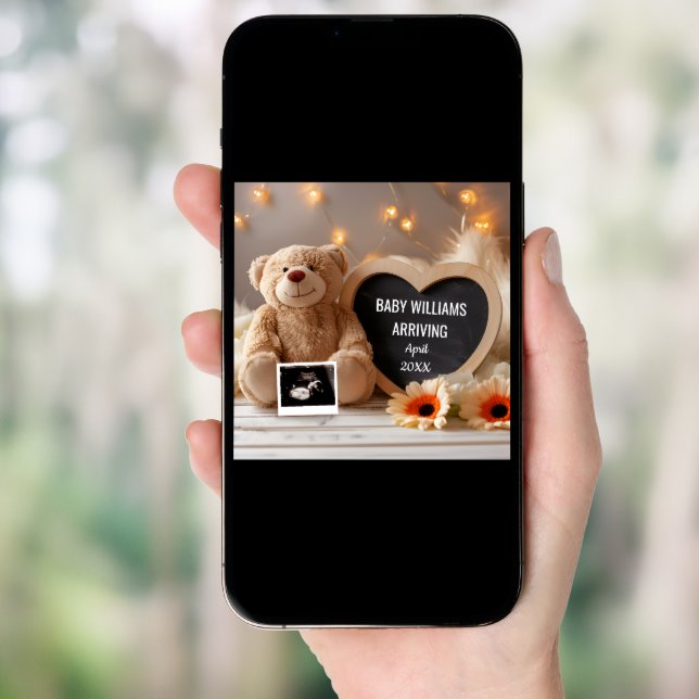 Gerberas Baby Announcement Social Media (Front Digital)