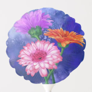 Gerberas Balloon Beautiful Flowers