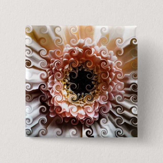 GERBERAS BUTTON (Front)