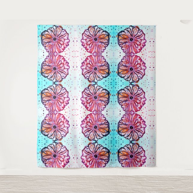 Gerberas germini tapestry (Front)