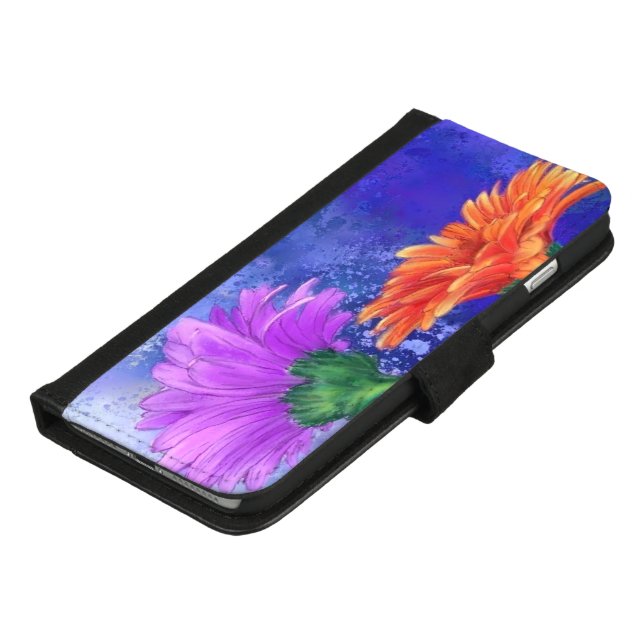 Gerberas iPhone Wallet Case (Bottom)