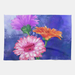 Gerberas  Kitchen Towel