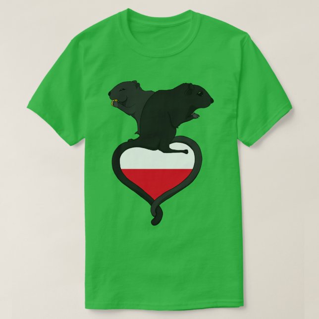 Gerbil Poland dark T-Shirt (Design Front)