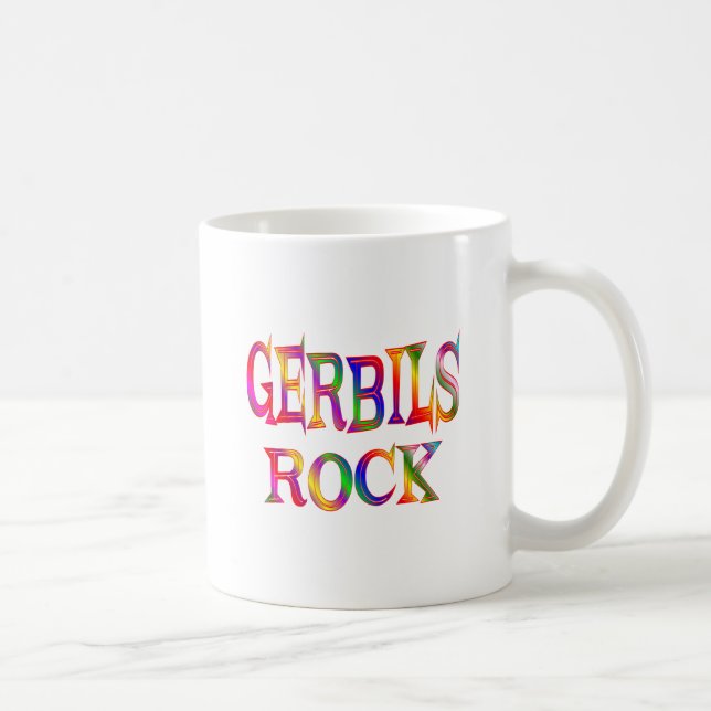 Gerbils Rock Coffee Mug (Right)