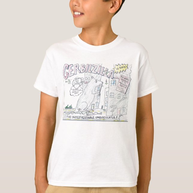 Gerbilzilla T-Shirt (Front)