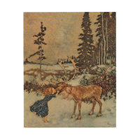 Gerda and the Reindeer by Dulac Vintage