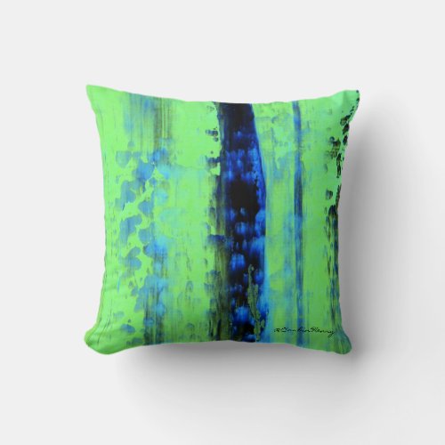 Gerhard Richter Inspired Urban Rain Pillows