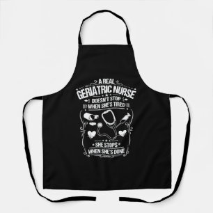 Geriatric Nurse Geriatrics Geriatrician Old People Apron