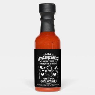Geriatric Nurse Geriatrics Geriatrician Old People Hot Sauces