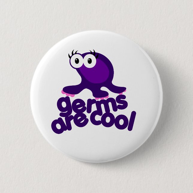 Germ are Cool Pinback Button (Front)