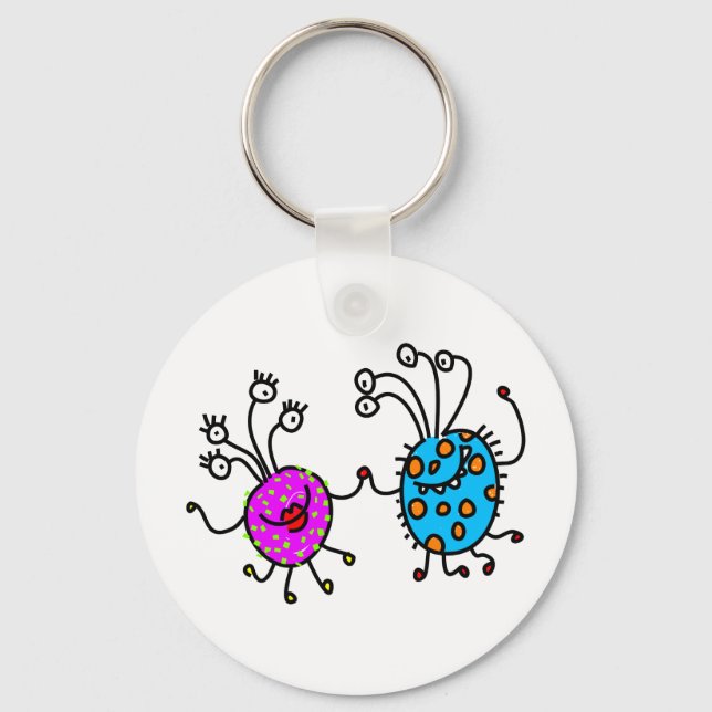 Germ Love Keychain (Front)