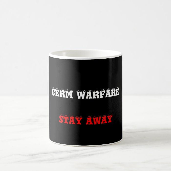 "Germ Warfare">Humour on Mugs