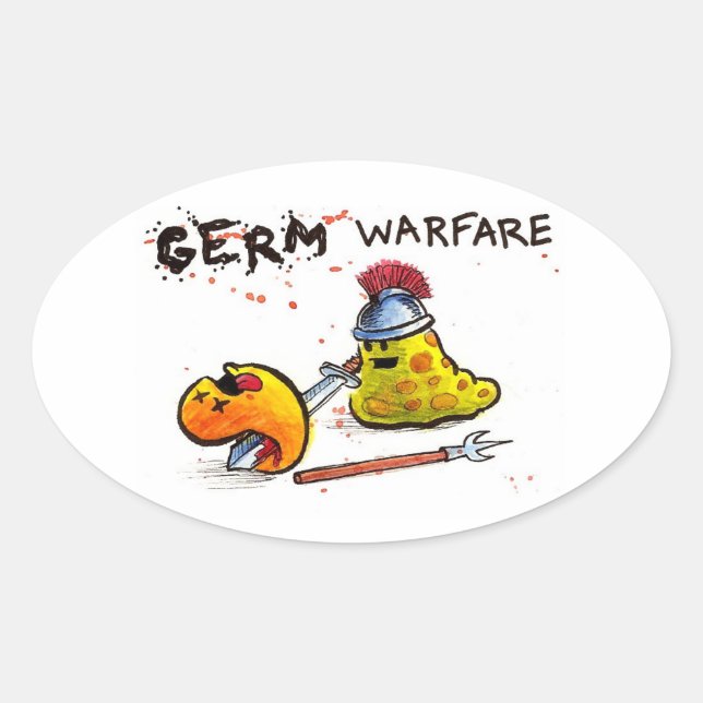 Germ Warfare Sticker (Front)