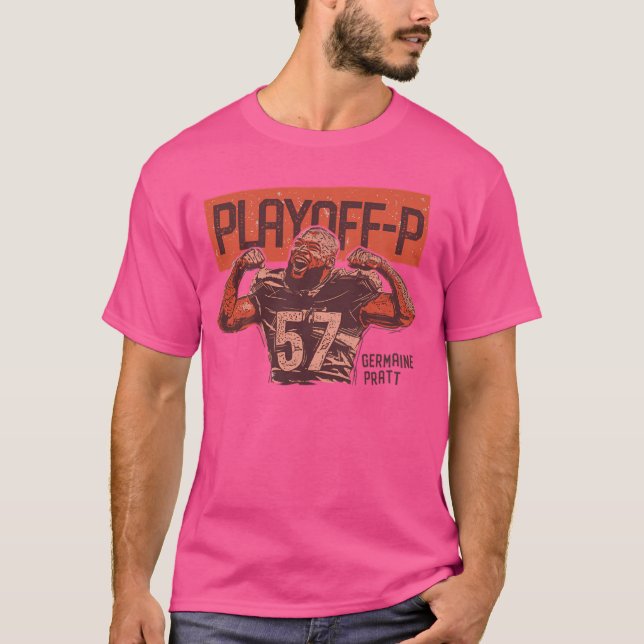 Germaine Pratt Cincinnati Playoff T-Shirt (Front)