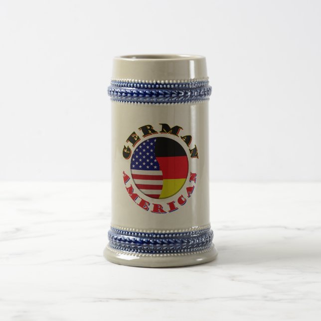german american beer stein (Center)