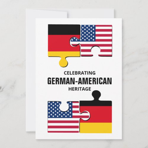 GERMAN AMERICAN Heritage Holiday Card